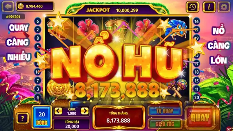 Game nổ hũ hấp dẫn với lượt người chơi đông đảo mỗi ngày