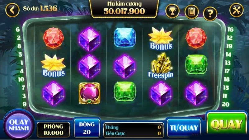 Tải ứng dụng chơi game quay hũ đơn giản về điện thoại. 